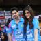 Kriti Sanon and Sooraj Pancholi Snapped at CCL Match in Banglore