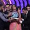 Salman Khan, Kishwer Merchantt and Prince Narula at Bigg Boss - Double Trouble Grand Finale