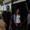 Sunny Leone and Daniel Weber Snapped at Airport