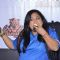 Bharti Singh Snapped Eating at Press Meet of 'Chandigarh Cubs' Team BCL