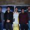 Prasoon Joshi, Atul Kasbekar and Sonam Kapoor at Song Launch of 'Neerja'