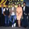 Resul Pookutty, Kriti Sanon, Sonakshi Sinha, Anil and Shahid Kapoor at Press Meet of Zee Cine Awards
