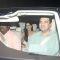 Siddharth Roy Kapur and Katrina Kaif attends Special Screening of 'Fitoor'