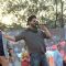 Shah Rukh Khan's Signature Pose: at Launch of 'FAN' Anthem at Hansraj College