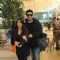 Suhana Khan was spotted with Karan Johar at Airport