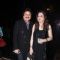 Pankaj Udhas poses with Wife at Shatrughan Sinha's Book Launch