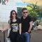 Bollywood Beauty Illeana Dcruz with her Boyfriend Snapped at Airport