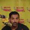 John Abraham Live on Radio Mirchi for Promotions of 'Rocky Handsome'