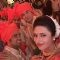 Divyanka Tripathi with Pune Anmol Ratan at the Curtain Raiser Shoot