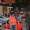 Manyata Dutt with kids Iqra Dutt and Shahraan Dutt