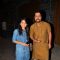 Sonalee Kulkarni and Jitendra Joshi attends a Party at Aamir Khan's Residence