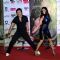Shraddha Kapoor and Tiger Shroff show their dance moves at Promotions of Baaghi in Delhi