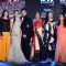Malaika Arora Khan, Karan Johar, Bharti Singh and Kirron Kher at the Launch Of the show 'India's Got