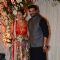 R Madhavan with wife at Karan Singh-Bipasha Wedding Reception