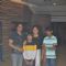 Singer Shaan with his family at Special Screening of 'Beauty and the Beast'