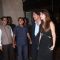 Chunky Pandey with Wife Grace the Wedding Reception of Preity Zinta & Gene Goodenough