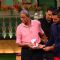 Akshay Kumar and Riteish Deshmukh on the sets of 'The Kapil Sharma Show'