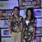 Shraddha Musale and Hrishikesh Pandey at Zee Gold Awards 2016