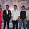 Gauahar Khan, Rajeev Khandelwal, Arbaaz Khan,Sohail Khan and Javed Jaffrey at Trailer Launch of film