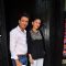 Manoj Bajpayee with Wife Neha at Special Premiere of film 'Kriti'