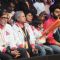 Amitabh Bachchan, Jaya Bachchan, Abhishek Bachchan at Launch of Pro Kabaddi League-Season 4
