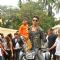 Varun Dhawan meets kids at Launch of Song 'Jaaneman Aah' from Dishoom