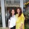 Saudamini Mattu with Twinkle Khanna at Unveiling of New Collection at ABU-SANDEEP's Fantastique!