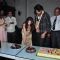 Leena Jumani cutting cake on her birthday bash!