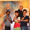 Jacqueline Fernandes, Tiger Shroff and Remo Dsouza at Trailer Launch of 'A Flying Jatt'
