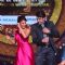 Manish Paul and Jacqueline Fernandes performing on the sets of 'Jhalak Dikhlaa Jaa'