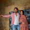 Actor Irrfan Khan with wife Sutapa Sikdar at the special screening of Madaari