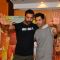 John Abraham and Varun Dhawan during Promotions of Dishoom!