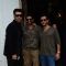 Farhan Akhtar, Karan Johar and Ritesh Sidhwani at Promo shoot of 'Baar Baar Dekho'