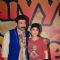 Preity Zinta and Sunny Deol on sets of 'Bhaiyyaji Superhitt