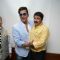 Manoj and Ravi at the Press confrence of Luv Kush biggest Ram Leela at Constitutional Club