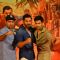 Varun Dhawan, John Abraham and Rohit Dhawan at Success Bash of 'Dishoom'