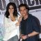 Actors Jimmy Shergill  and Bruna Abdullah at Launch of film 'Yea Toh Two Much Ho Gayaa'