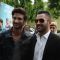 Mahendra Singh Dhoni and Sushant Singh Rajput at Trailer launch of movie 'MS Dhoni:The Untold Story'
