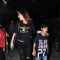 Suzanne Khan snapped with kids at PVR