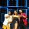 Shakti Mohan, Punit J Pathak and Dharmesh Yelande at Promotion of 'Akira' on sets of Dance Plus