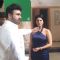 Sunny Leone and Aarya Babbar on the sets of Tera Intezaar