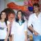 Ajay Devgn & Konkona Sen Sharma with Amita Pathak