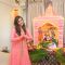 Hrishita Bhatt welcomes Eco friendly Lord Ganesha