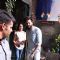 Riteish Deshmukh and Genelia Dsouza snapped leaving Pali Village Cafe!