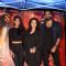 Poonam Dhillon with her daughter Paloma and son Anmol at Promotion of film 'Mirzya'