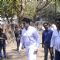 Armaan Kohli at Suniel Shetty's father's funeral
