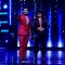 Hosts on the show Nach Baliye 8- Karan Tacker and Upasana Singh