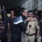 Ranveer Singh shares a moment with the policemen