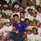 Sooraj spends some time with the kids