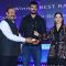 Madhuri Dixit receives an award